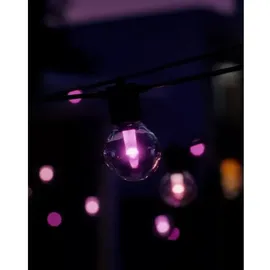 Philips Lichterkette 21 m IP65 30 LEDs schwarz