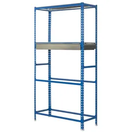 Simonrack Reifenregal SIMONGARAGE BOX PLUS 4/400 AZUL/GALVA Maße: 200x100x40 Traglast: 200kg Oberfläche: blau/verzinkt