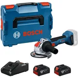 Bosch GWX 18V-8 inkl. 2 x 4,0 Ah + L-BOXX 136