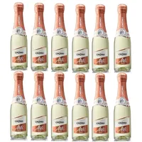 12 kleine Flaschen Asti Cinzano Spumante Orginal 0,2L süß Italien Picollo