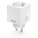 Hama WLAN-Steckdose Mini mit Verbrauchsmessung, ohne Hub, Smart-Steckdose mit Strommesssensor (176575)