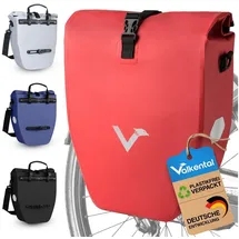 Valkental Gepäckträgertasche ValkBasic rot 20L