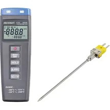 VOLTCRAFT K102 + TP 203 Temperatur-Messgerät Fühler-Typ K