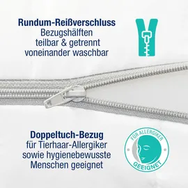 schlafhafen Ergonomische 7 Zonen Kaltschaummatratze 80 x 190 cm H2/H3