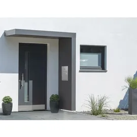 Gutta Rechteckvordach BS Plus 200 x 90 x 15,5 cm weiß