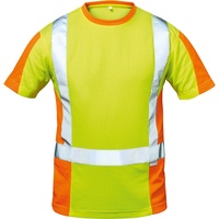 Elysee Warnschutz-T-Shirt Utrecht Größe M gelb/orange