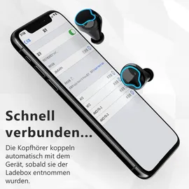 NAUCI Galaxy Buds Schwarz