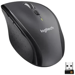 Logitech 7 Tasten Maus M705, Marathon, Wireless, grau -