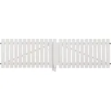 tetzner & jentsch T&J LIGHTLINE Kunststoff Doppeltor weiß