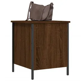 vidaXL Sitzbank mit Stauraum Braun Eiche 40x42,5x50 cm Holzwerkstoff