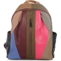 KMISSO Pachwork Rucksack Rot