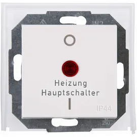 Kopp 699729080 ATHENIS Heizungshauptschalter mit Aufdruck,
