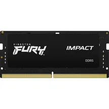 Kingston FURY Impact - DDR5 - Modul - 32 GB - SO DIMM 262-PIN - Silber
