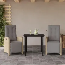 vidaXL Bistro-Set 3-tlg. Beige