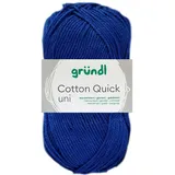 Gründl Häkelgarn Cotton Quick Blau 50 g