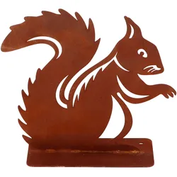 Rostfigur Eichhörnchen