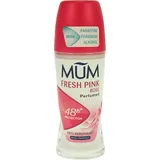 MUM Fresh Pink Roll On Deo, 6 x 50 ml