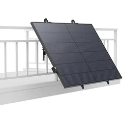 Ecoflow 1-Axis Solar Tracker, Solar-Tracker, Galvanisiertes Stahl, Freistehend,