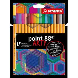 Stabilo Fineliner point 88 ARTY - 18er Pack