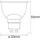 LEDVANCE LED-Reflektorlampe 4058075485679 5 W GU10 warmweiß 1 St.