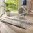freundin Home Collection Teppich "Lilja Wendeteppich", beige (creme, grau), H:5mm Ø:240cm, Polypropylen (PP), FREUNDIN HOME COLLECTION, Teppiche, Teppich, In-& Outdoor, beidseitig, Wetterfest, Balkon, Garten, Wohnzimmer