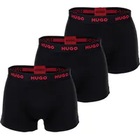 Hugo Trunks mit Logo-Bund, im 3er-Pack, Black, L