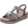 Rieker Keilsandaletten Damen Grau 36