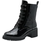Marco Tozzi Damen 2-26237-45 Stiefelette, Black Patent, 40 EU