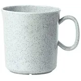 Waca Mucke Tasse, Melamin, 400ml, granit uni