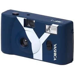Yashica MF1 dunkelblau Set mit Film