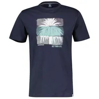 LERROS T-Shirt LERROS T-Shirt mit Fotoprint blau 3XL