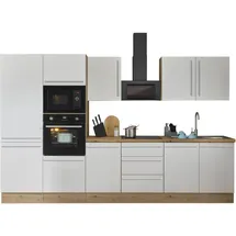 kochstation Küchenzeile Florida 330 cm weiß