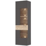 Forte Como Vitrine, Glastüre, LED Beleuchtung, Soft Close Linksanschlag