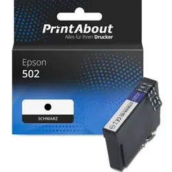 Druckerpatrone kompatibel mit Epson 502 (C13T02V14010) - Schwarz