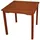 FRG Gartentisch 75 x 75 x 72 cm Braun