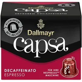 Dallmayr Capsa Espresso Decaffeinato Kaffeekapseln 10 St.