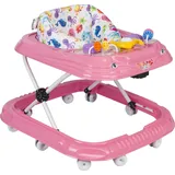 Baby Gehwagen Gehfrei Lauflernwagen Babywalker Lauflernhilfe Alpina (Rosa)