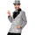 w widmann milano party fashion Widmann - Jacke mit Pailletten, aus Satin, silber, Blazer, Showman, Motto-Party, Karneval