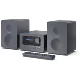 Sharp XL-B514 Hifi Micro System gr (Bluetooth, CD Player), Stereoanlage, Grau