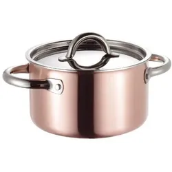 SUS Kupfer Topf - Kochtopf 24 cm
