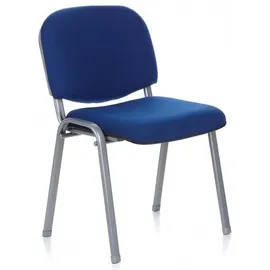 HJH Office Konferenzstuhl XT 600 Polyester blau/silber