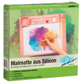 Wedo Malmatte Set 1 St. 50,5 x 40,3 cm rosa