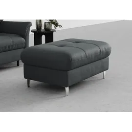 sit&more Hocker Marano mit Stauraum 102 x 43 x 67 cm Grau