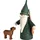 Seiffener Volkskunst Jägerwichtel mit Hund 7 cm
