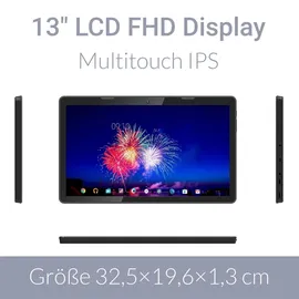 Xoro MegaPAD 1333 Pro 2 5G 13,3" 2023 6 GB RAM 128 GB Schwarz