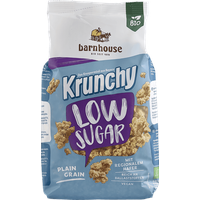 Barnhouse Bio Krunchy Low Sugar Plain Grain 375g