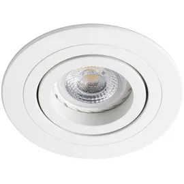 FARO Radón Deckeneinbauleuchte rund/weiß