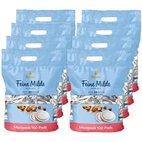 Tchibo Kaffeepads Vorratspack Maxipack, Feine Milde, 800 Stück, 8x 100 Pads