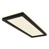 Briloner LED Panel Cadre schwarz 58,2 x 20,2 cm warmweiß, Backlight-Effekt