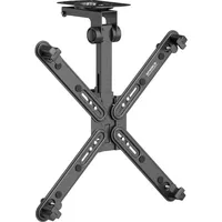 SpeaKa Professional SP-TVCM-530 TV-Deckenhalterung Zusammenklappbar, Neigbar, Schwenkbar 33 cm